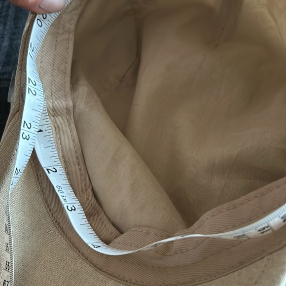 G.H. Bass & Co. Men's Linen/Cotton Beige Driving Cap Hat Golf Casual Men - Picture 10 of 13